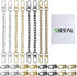 24 Pcs Purse Chain Strap D Ring Rivets Set Flat Purse Strap Extender Replacement Crossbody Chain Metal D Ring Stud Screw Post Head Buttons Handbag...