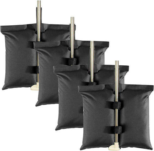 Weight Bags for Pop up Canopy Tent, 4PCS Leg Weights Sand Bags for Instant Outdoor Sun Shelter Canopy Legs, Heavy Duty Stability Sandbag Weighted ...