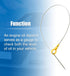 X AUTOHAUX 1 Pcs Engine Oil Dipstick Engine Oil Fluid Level Dipstick for Ford Excursion Limited XLT 5.4L V8 Gas 6.8L V10 Gas 2000-2002 No.1C3Z6750...