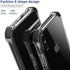 MATEPROX Compatible with iPhone Xs Max Case Clear Hybrid TPU Hard Cover with Thin Shockproof Bumper Protective Case for iPhone Xs Max 6.5'' (Black...