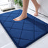 OLANLY Memory Foam Bath Mat 30x20, Ultra Soft and Absorbent Bathroom Mat, Machine Washable Bathroom Rugs, Comfortable, Thick Bath Rugs Carpet for ...
