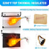 Upgraded 5200°F Fireproof Document Bag with Heat Insulated, Water Fire Proof Bag with Zipper,8 Layers of Functional Materials and Reflective Strip...