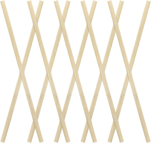 11.8 inches Wood Craft Sticks - Natural Bamboo Sticks, 30PCS...