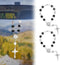 2PCS Car Rosary Rear View Mirror Hanging Accessories, Rosary & Cross Ornament Pendant for Woman Men, Automotive Interior Decoration, Good Luck Gif...