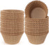 Caperci Jumbo Cupcake Liners Natural Muffin Baking Cups 300-Count, No Smell, Food Grade, Upgraded Grease-Proof Paper (Natural)...