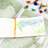 Handbook Journal Co. Artist Canvas Cover Travel Notebook for Drawing and Sketching, Cadmium Green, Large Landscape 5.5 x 8.25 Inches, 130 gsm Pape...