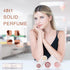 New and Improved! 4-in-1 Portable Heart Solid Perfume for Women,Pheromones Infused Solid Cologne Balm - Includes 4 Scents- TSA Approved...