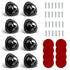 Furniture Small Adhesive Casters Wheels: Mini Rollers Self Stick - Low Profile Swivel Ball Casters Rolling Wheels for Appliances Mop Bucket Table ...