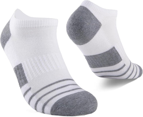COOVAN 12 Pack Mens Cushion Ankle Socks Men Low Cut Comfort Breathable Casual Socks?12 Pairs ?...
