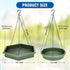 Hanging Bird Bath?Bird Bath - Bird Feeder, 2 in 1 XL Hanging Bird Feeder & Bird Bath for Outside, Hanging Bird Baths for Outdoors...