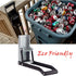 Pardecor 16 oz. Metal Can Crusher/Smasher, Heavy Duty Wall Mounted Aluminum Can Crusher, Crusher Recycling Tool, Grey for Seltzer, Soda, Beer Cans...