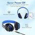 Bluetooth Headphones Over Ear, 6S Foldable Wireless Headphones with 6 EQ Modes, 40 Hours Playtime HiFi Stereo Headset with Mic, Soft Ear Pads, TF/...