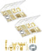 Mr. Pen- Picture Hanging Kit, 410pc, Gold, Picture Hangers, Nails for Hanging Pictures, Wall Hangers, Picture Hanging, Picture Hanging Hooks, Fram...