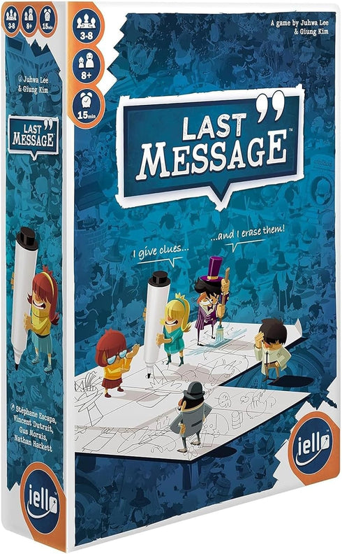 IELLO: Last Message, Cooperative Card Game, Family Game to Test Your Memory and Deduction Skills, 3 to 8 Players, for Ages 8 and Up...
