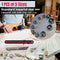 Stainless Steel Dowel Pin Centers Set, 5pcs Dowel Pins of 1/4" 3/8" 5/16" 7/16" 1/2",Sharp Point Dowel and Tenon Center Transfer Plugs for Joinery...