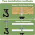 Ceiling Swag Hook Sets - Heavy Duty Hooks with Mounting Hardware for Hanging Plant, Ceiling or Extender Chains - Easy Install with Screws/Brackets...