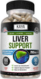 Kaya Naturals Liver Support | Gut Health Supplements for Women and Men | Milk Thistle and Dandelion Root Capsules | Detox Cleanse Liver Supplement...