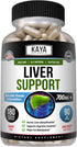 Kaya Naturals Liver Support | Gut Health Supplements for Women and Men | Milk Thistle and Dandelion Root Capsules | Detox Cleanse Liver Supplement...