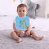 6 Pack Large Cotton Waterproof Baby Toddler Bibs for Drooling Teething Eating Girls Boys 3-24 M...