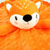 Fox Lovie for Babies Security Blanket Soft Minky Dot Fabric with Silky Satin Backing Baby Snuggle Toy Animal Baby Blanket for Infant and Toddler O...
