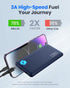 INIU Portable Charger, USB C Slimmest & Lightest Triple 3A High-Speed 10000mAh Power Bank, Flashlight Battery Pack Compatible with iPhone 15 14 13...