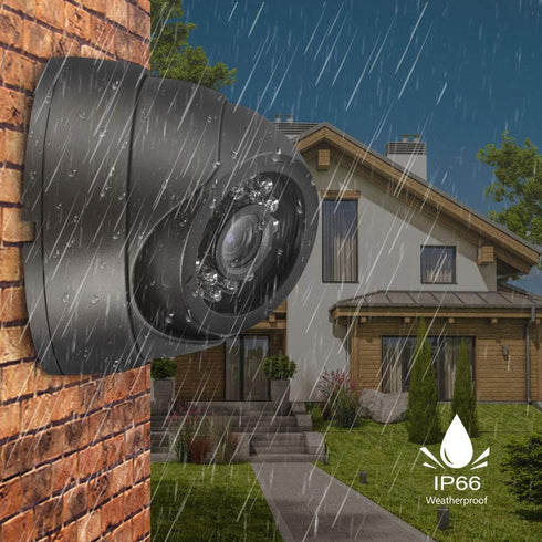 720P AHD Infrared Camera, CCTV Surveillance Security Camera with 24 Infrared Light Night Monitor, for Home Security System(NTSC)...