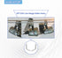 HAKATOP GH4 Gun Hanger Rafter Hook 1/4", 3/8" NPT for Nail Guns - L Shape Aluminum Double Hole set of 2...