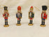 Kurt Adler C6148 Wooden Nutcracker Ornament 4-Piece Box Set, 5-Inch...