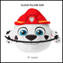 Northwest Paw Patrol, Marshall 3D Ultra Stretch Cloud Pillow Cover, 11", 1 Count (Pack of 1)...