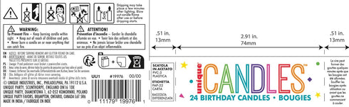 Dazzling Glitter & Gold Spiral Birthday Candles - 24ct Assorted Pack - Premium Quality, Long-Lasting & Elegant Design - Ideal for All Occasions...