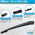 Rear Wiper Arm Blade, Replacement for Honda Odyssey 2011-2017 - ZOFFI Back Windscreen Wiper Assembly Replacement - All Season Natural Rubber Clean...