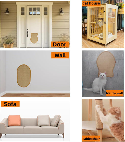 Sisal Cat-Satisfying scratcher Mat (16 * 20 inchs)...