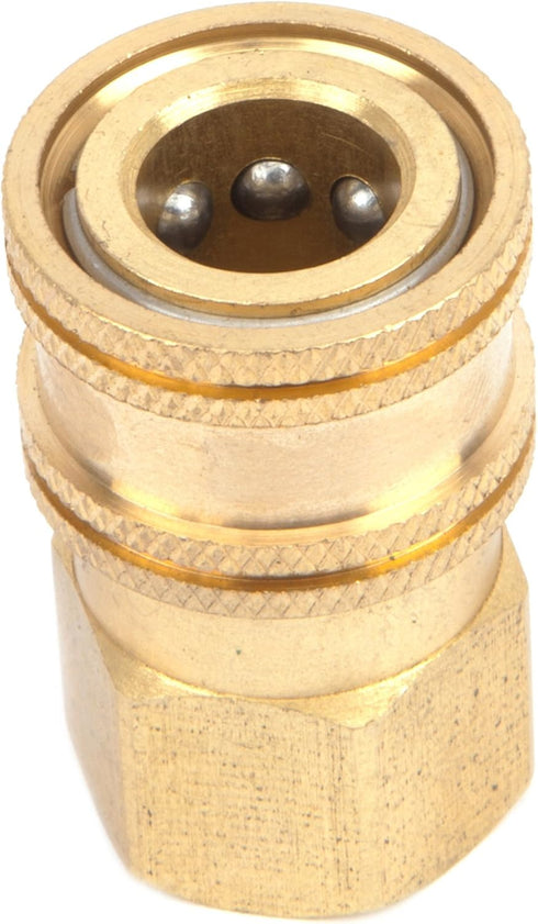 Forney 75127 Pressure Washer Accessories, Quick Coupler Female Socket, 1/4-Inch Female NPT, 5,500 PSI...