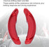 Steering Wheel Shift Paddle Extended, Red Steering Wheel Paddle Shifter Extension Fit for Mitsubishi Lancer Evo X 10 Outlander 2008?2016...