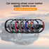 Car Steering Wheel Cover, Elastic Sport Leather Vehicle Steering Wheel Protector, Non-Slip Soft Grip Padded Auto Interior Protective Accessories, ...