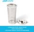 Jarware Cold Brew Coffee Maker and Tea Infuser Lid For Wide Mouth Mason Jars,Black...