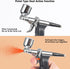 Uouteo Airbrush Trigger Gun Air Brush Gun with 0.3 mm Needles 7CC &10 CC Cup for Painting...