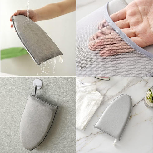 Garment Steamer Ironing Gloves Waterproof Anti Steam Glove Heat Resistant Garment Steamer Mitt, Clothes Ironing Accessories Garment Steamer Access...