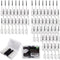 280PCS Soft interdental Brushes, Dental Toothpicks Brush Between Teeth, Toothpick Floss picks Brush Disposable for Cleaning, Toothbrush Clean Tool...