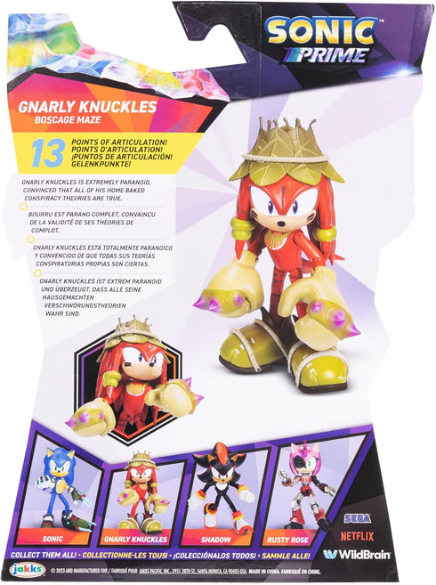 Sonic Prime 5" Articulated Action Figure - Knuckles The Dread...