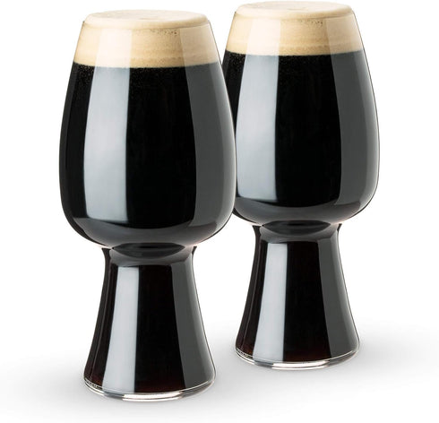 Spiegelau Craft Beer Stout Glass, European-Made Crystal Drinking Glasses Perfect for Wedding, Birthday, Holiday, Dinner, Game Night, Home Bar Acce...