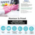 Kitchenware Mamison Quality Rubber Gloves Pink Size M, Waterproof Rubber Gloves 1 Pairs, Korean Home and Improvement Brand...