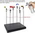 Evemodel GJJC19B Painting Stand Big Base 14 x 19 Holes and 20pcs Alligator Clip Stick Set Modeling Tools for Airbrush Hobby Model Parts New...