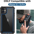 for iPhone 12 Case, iPhone 12 Pro Case,with Screen Protector Heavy Duty Drop Protection, Full Body Rugged Shockproof Tough Protective Phone Cover ...