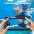 2 Pack Waterproof Phone Pouch with Adjustable Lanyard for iPhone 15 14 13 12 Pro Max, for Samsung Galaxy S24/S23 up to 7.5", IPX8 Water Proof Phon...