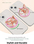 2024 Upgrade Magnetic Phone Grip Compatible with MagSafe, Butterfly Phone Grip Holder Finger Kickstand for MagSafe, Adapter Ring for MagSafe Inclu...