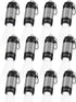 Mudder 12 Pieces Mini Keychain Light Bulk Pocket Tiny Flashlight Handheld Black Light led USB Rechargeable Waterproof Small Flashlights for Emerge...
