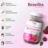 Steph's Pantry Biotin Gummies for Hair, Skin, Nails, & Lashes High Strength Gummies | Daily Multivitamins | Gluten-Free, Nut-Free, Non-GMO, Plant-...