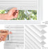 CHICOLOGY Blinds for Windows, Mini Blinds, Window Blinds, Door Blinds, Blinds & Shades, Camper Blinds, Horizontal Window Blinds, White (Commercial...