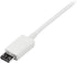 StarTech.com 3.3 ft. (1 m) USB to Micro USB Cable - USB 2.0 A to Micro B - White - Micro USB Cable (USBPAUB1MW)...